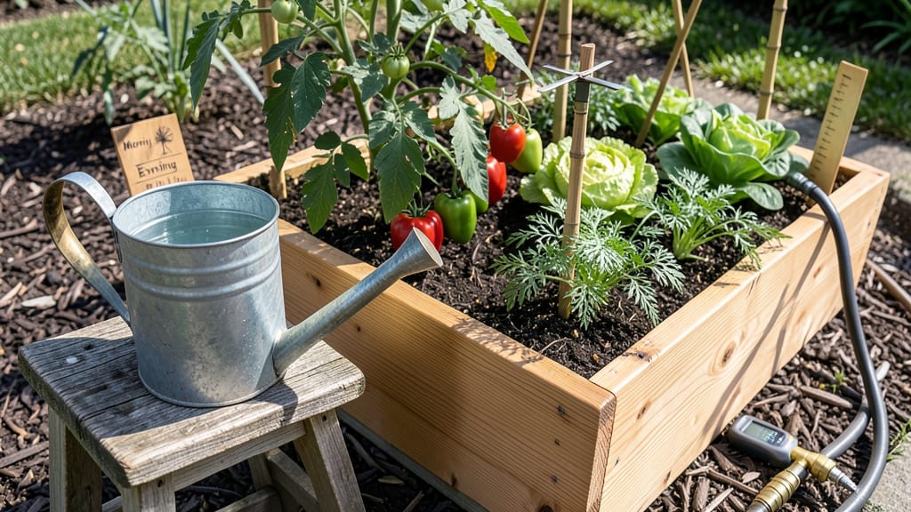 How Often to Water Vegetable Gardens: Soil-Moisture Tests That Save Plants