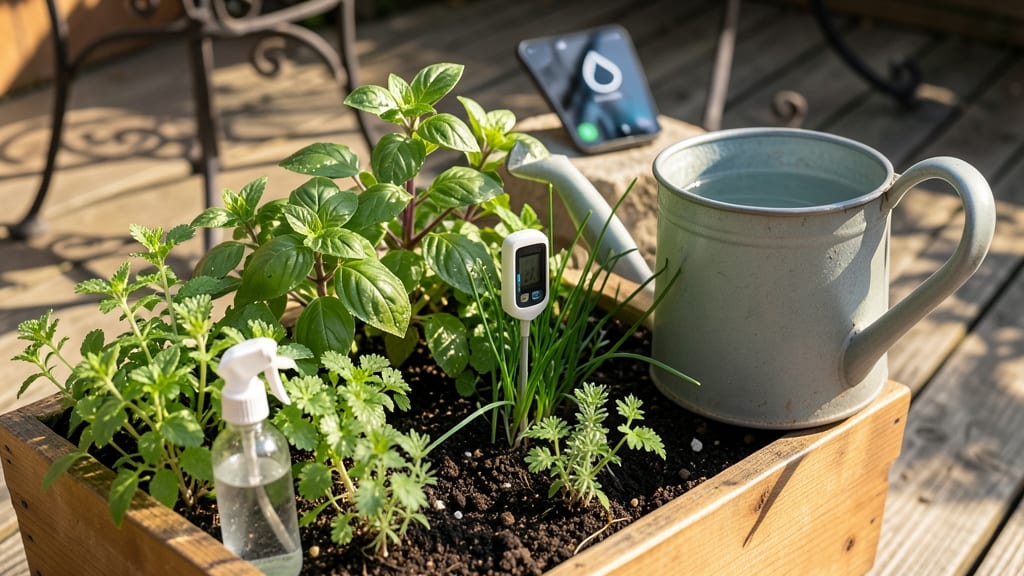 How Often to Water Herb Garden: Soil-Moisture Test Method for Zero Waste