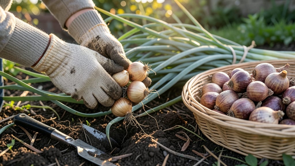 Harvesting Shallots From Garden: When & How to Pull for Larger Bulbs