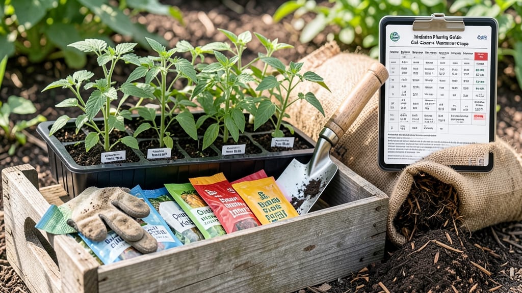 When to Plant a Garden in Indiana: Frost-Free Timeline by Crop Type