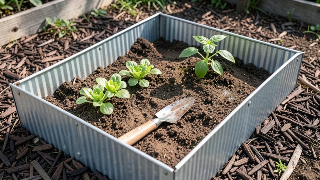 Is Corrugated Metal Safe for Garden Beds: Soil Impact and Plant Health Risks