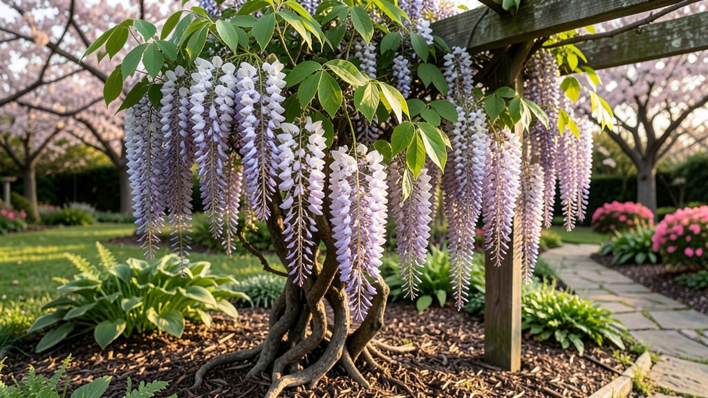 Wisteria in Japanese Gardens: Traditional Uses and Pruning Secrets for Growth