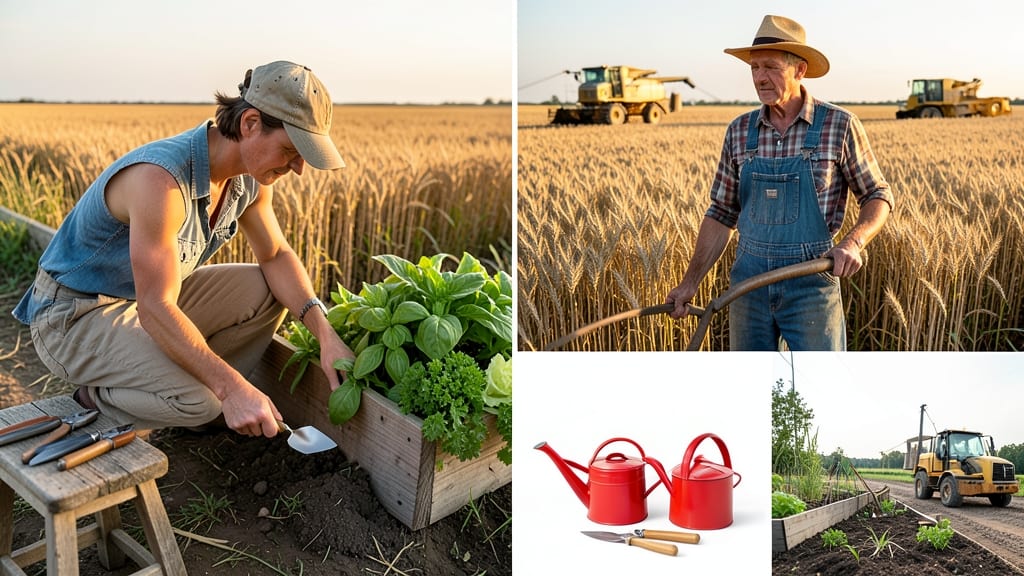Gardener and Farmer Difference: Key Roles, Skills, and What They Focus On Daily