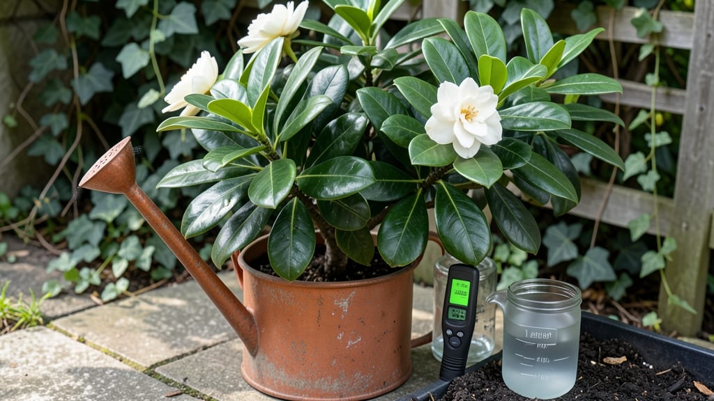 How Much Water Does a Gardenia Plant Need: Soil Moisture Secrets for Thriving Blooms