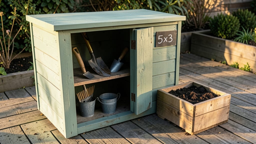 5 By 3 Garden Shed: Space-Saving Layouts and Storage Hacks for Small Yards