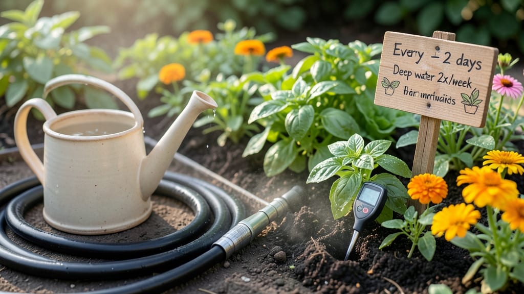 How Often Do I Need to Water My Garden: Soil-Moisture Test Method for Perfect Balance