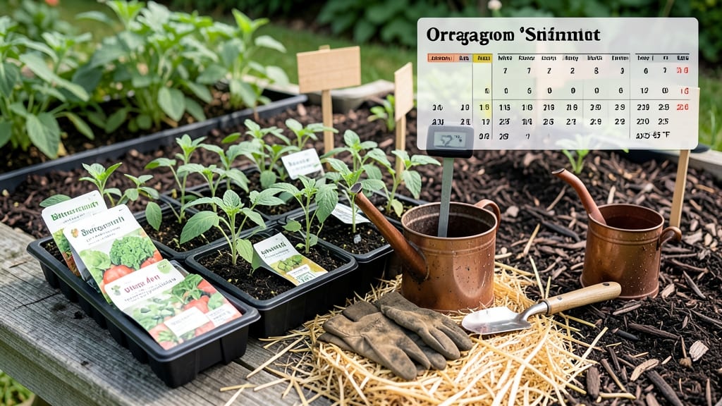 When to Plant Garden in Oregon: Best Months by Crop Type and Elevation Zones