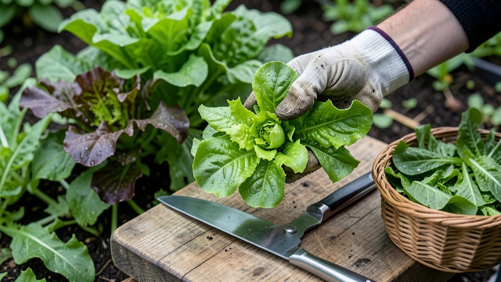 How to Harvest Lettuce From Garden: When to Pick for Crisp Leaves and How to Extend Growth