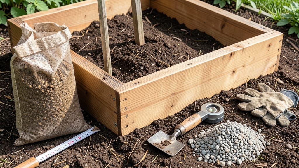 How Much Soil Needed for a Raised Garden Bed: Depth Charts by Plant Type