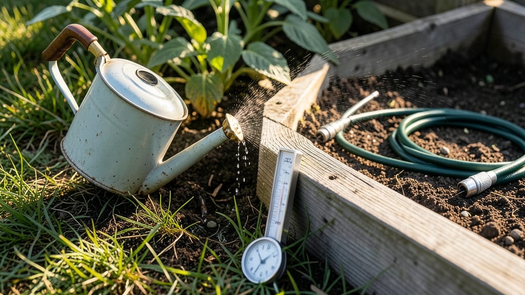 Best Time of Day to Water Vegetable Garden: Cool Hours Maximize Absorption Without Waste