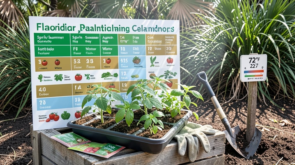 When to Plant a Garden in Florida: Heat-Tolerant Crops Timeline for Zero Frost Risk