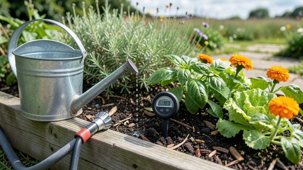 How Often to Water Garden Plants: Soil-Moisture Test Method for Zero Waste