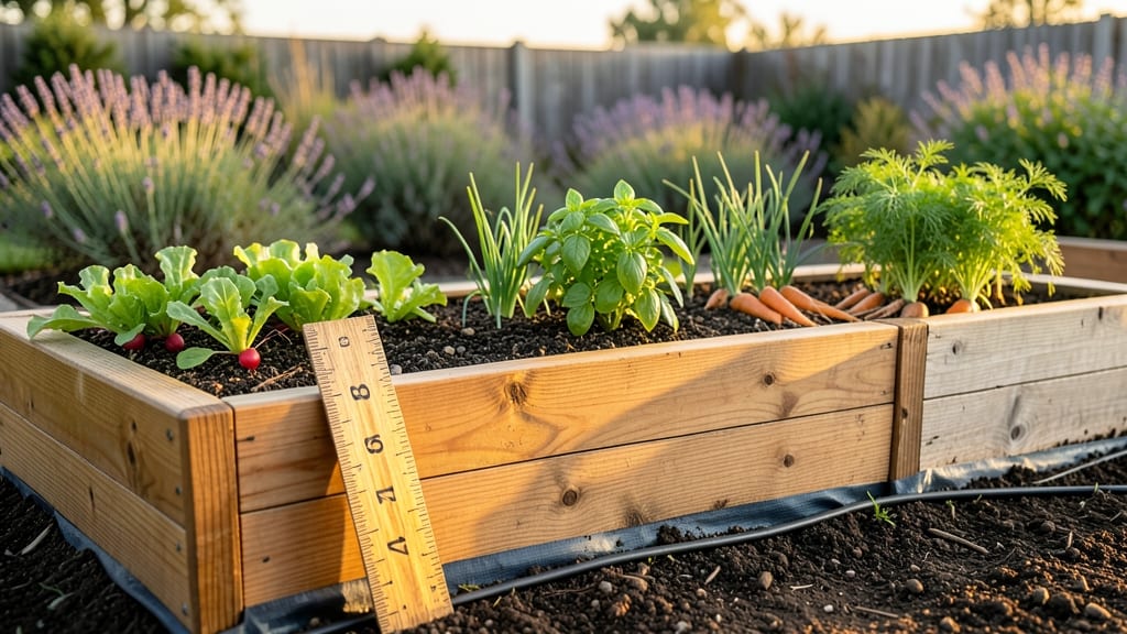 Raised Garden Bed Height: Optimal Dimensions for Root Depth & Drainage