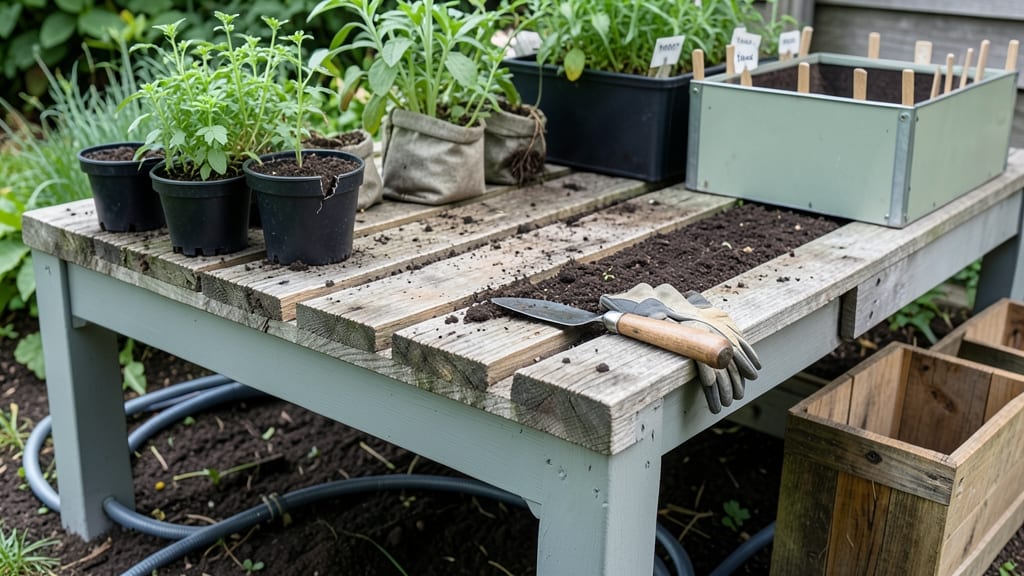 Pallet Gardening Table Plans: Build a Space-Saving Raised Bed in 2 Hours
