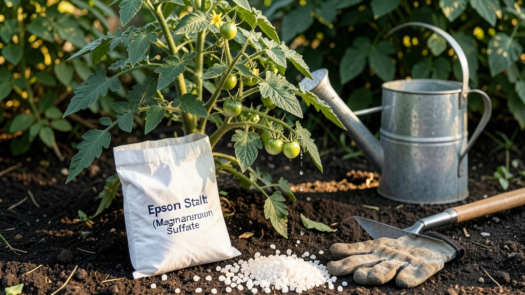 Epsom Salt for Garden Plants: How It Fixes Deficiencies and Boosts Blooms