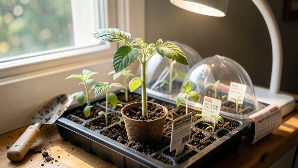 When to Start Garden Seeds Indoors: Week-by-Week Countdown to Frost-Free Success