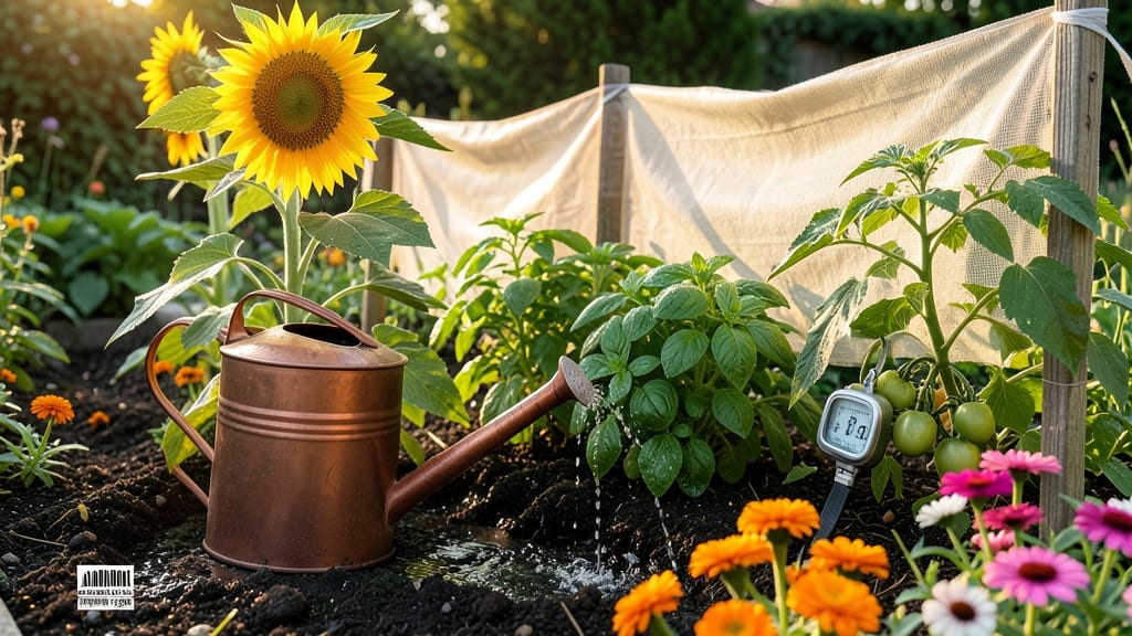 When to Water Garden in Summer: Morning vs. Evening Timing for Stress-Free Plants