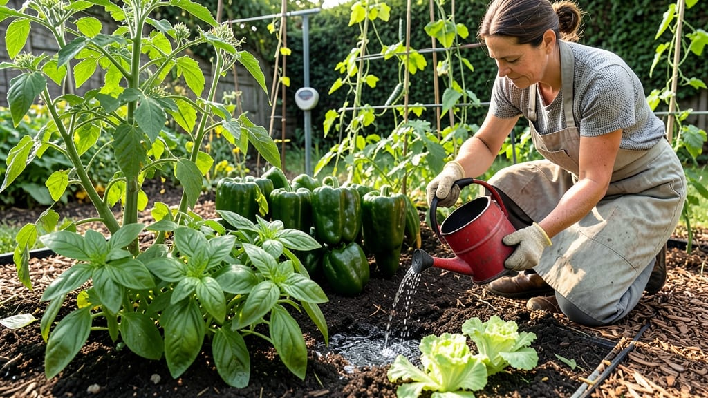 Best Time to Water Vegetable Garden: Morning Mist Spray for Zero Waste and Root Growth
