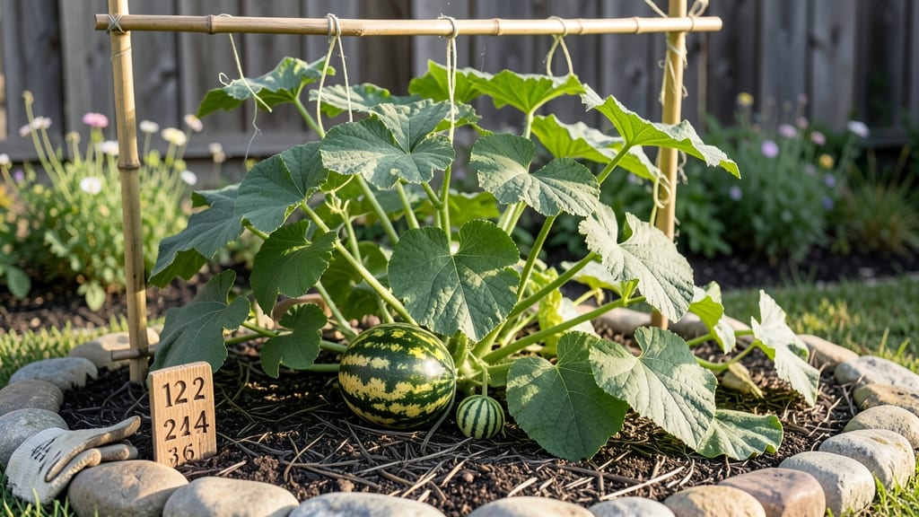 Watermelon Garden Spacing: Proven Rows and Vines Layout for Bigger Fruits