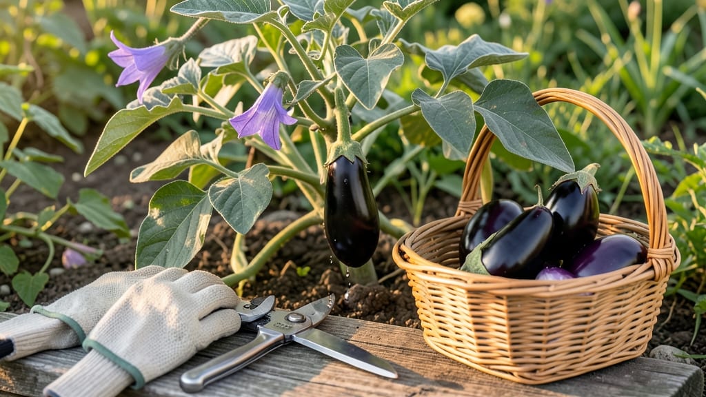 When to Pick Eggplant From Your Garden: 3 Color & Texture Checks for Peak Flavor