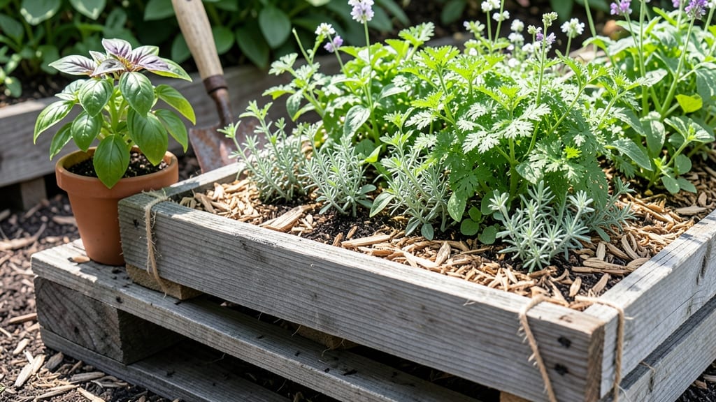 Recycled Pallet Garden Beds: Cost-Saving Build Steps and Planting Layouts