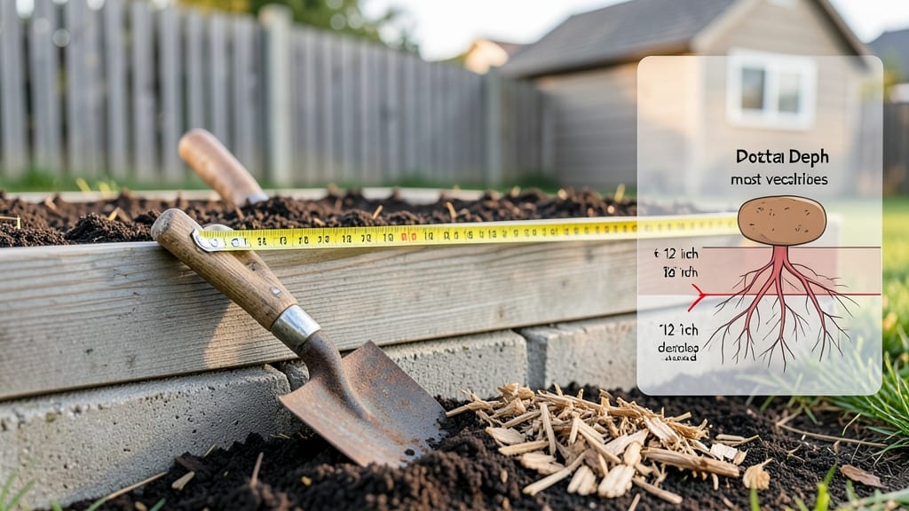 How Deep to Make Raised Garden Beds: Soil Depth Science for Root Success