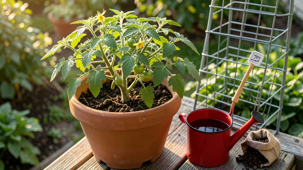 Growing a Vegetable Garden in Pots: Space-Saving Varieties and Container Care Tips
