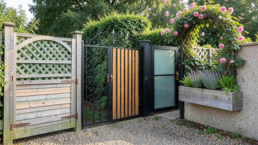 Garden Fence Gate Ideas: 10 Stylish Materials and Designs for Privacy and Curb Appeal