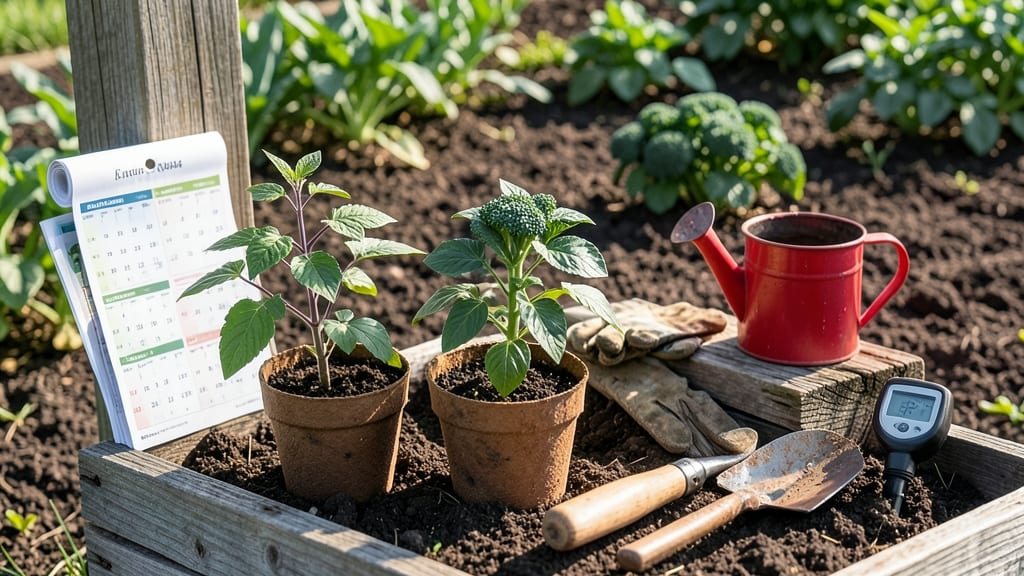 When to Plant a Vegetable Garden in California: Microclimate-Specific Start Dates for Zero-Frost Crops