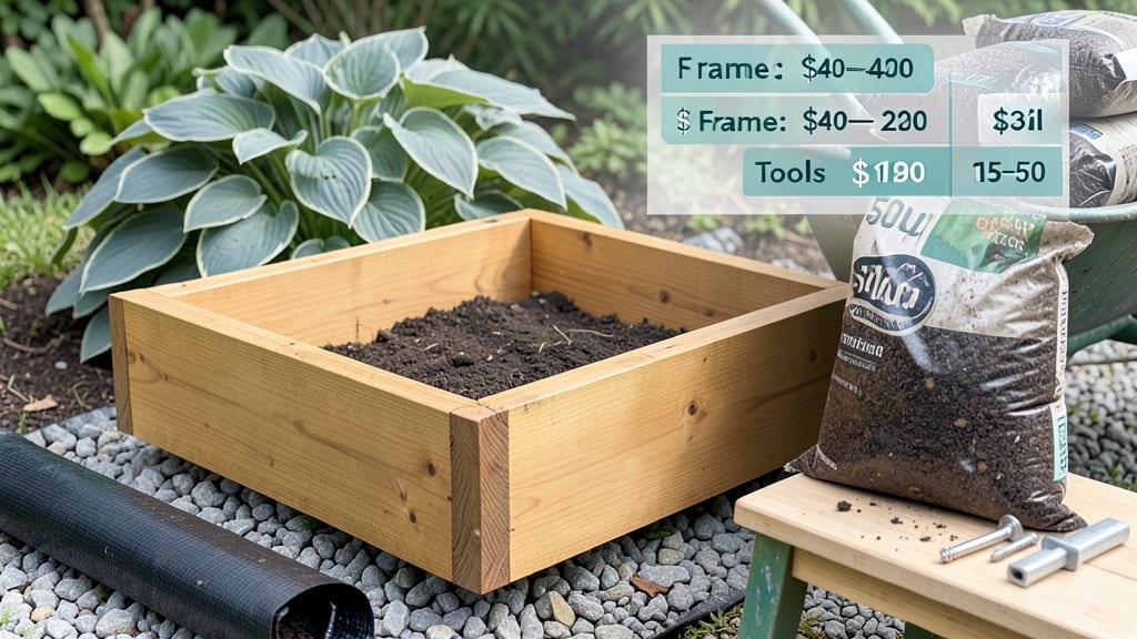 How Much Does a Raised Garden Bed Cost: Exact Pricing by Material and Size Breakdown